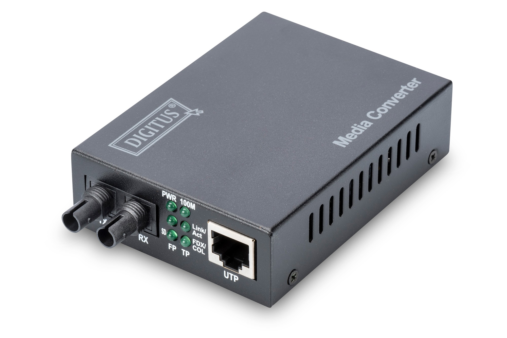 DN-82010-1  CM Unidireccional Fast Ethernet MM RJ45 ST 1310nm 2Km