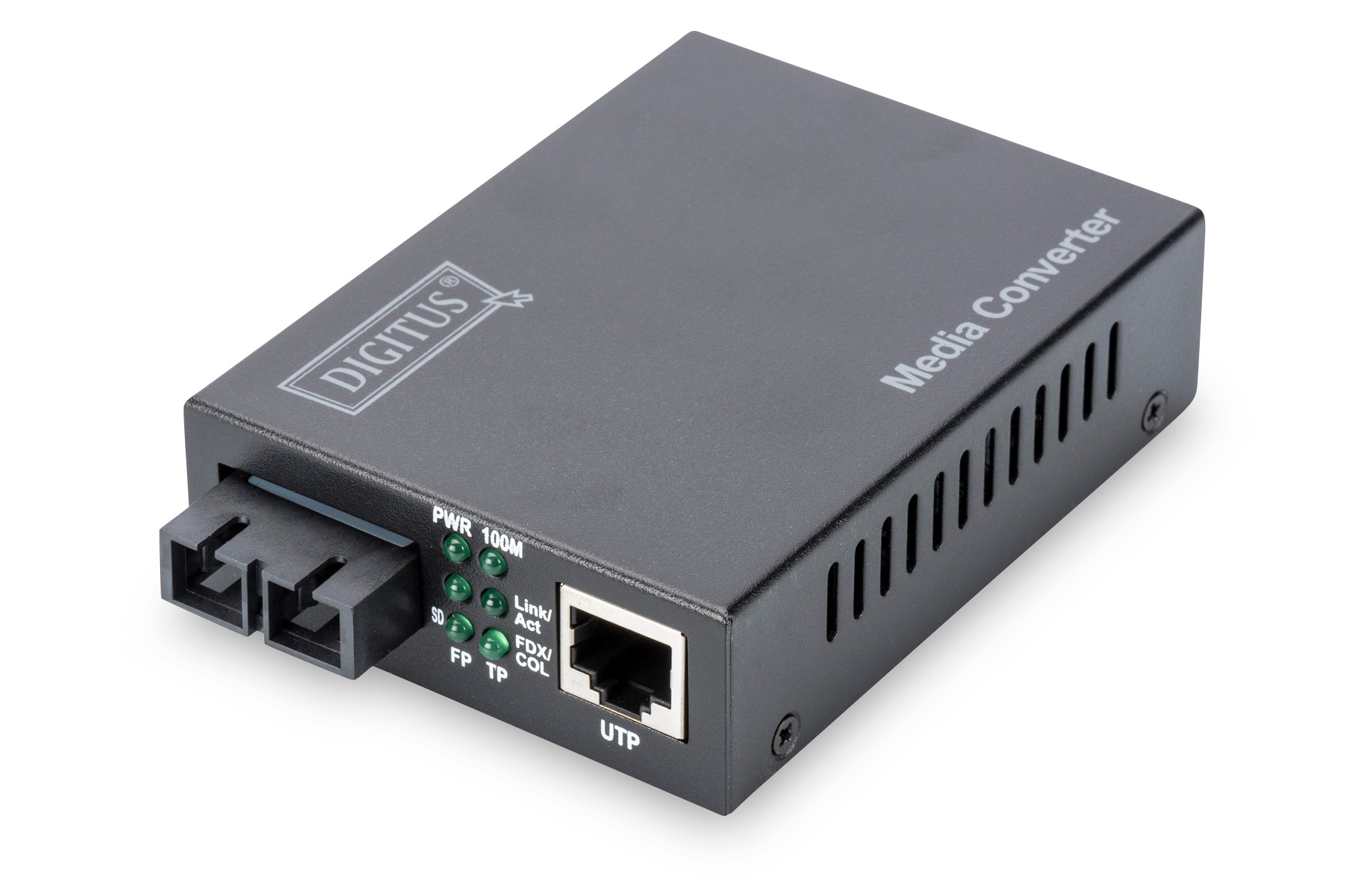 DN-82020-1  CM Unidireccional Fast Ethernet MM RJ45 SC 1310nm 2Km