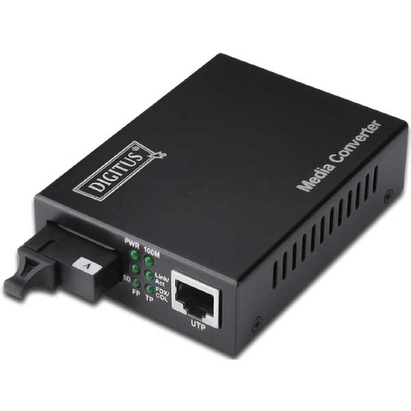 DN-82122  CM Bidireccional Gigabit SM RJ45 SC Tx1310nm Rx1550nm 20Km