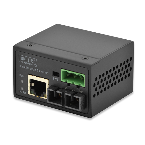 DN-85004  Mini ind. media converter 10/100M TX a 100M SFP**