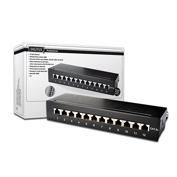 DN-91612SD-EA  Panel       12 Puertos FTP CAT 6A Desktop