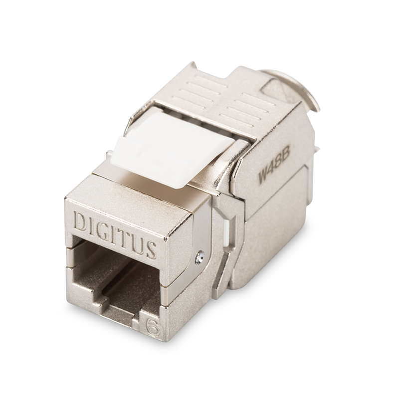 DN-93612-1  Conector Hembra KeyStone Cat 6 Apantallado  Metal Sin Herramientas