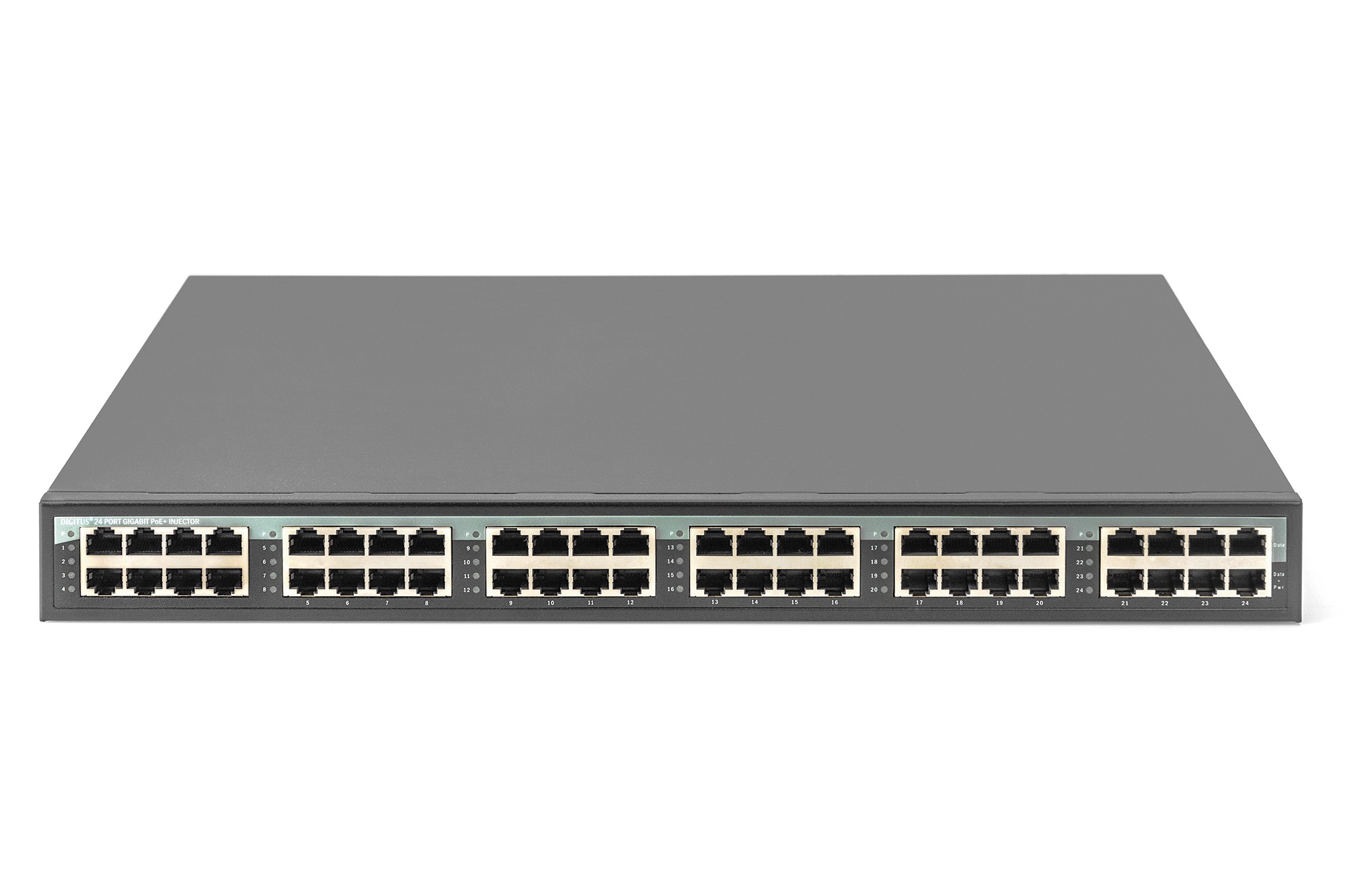 DN-95117  Inyector PoE+ 802.3 30W POE+ 24 Puertos Gigabit