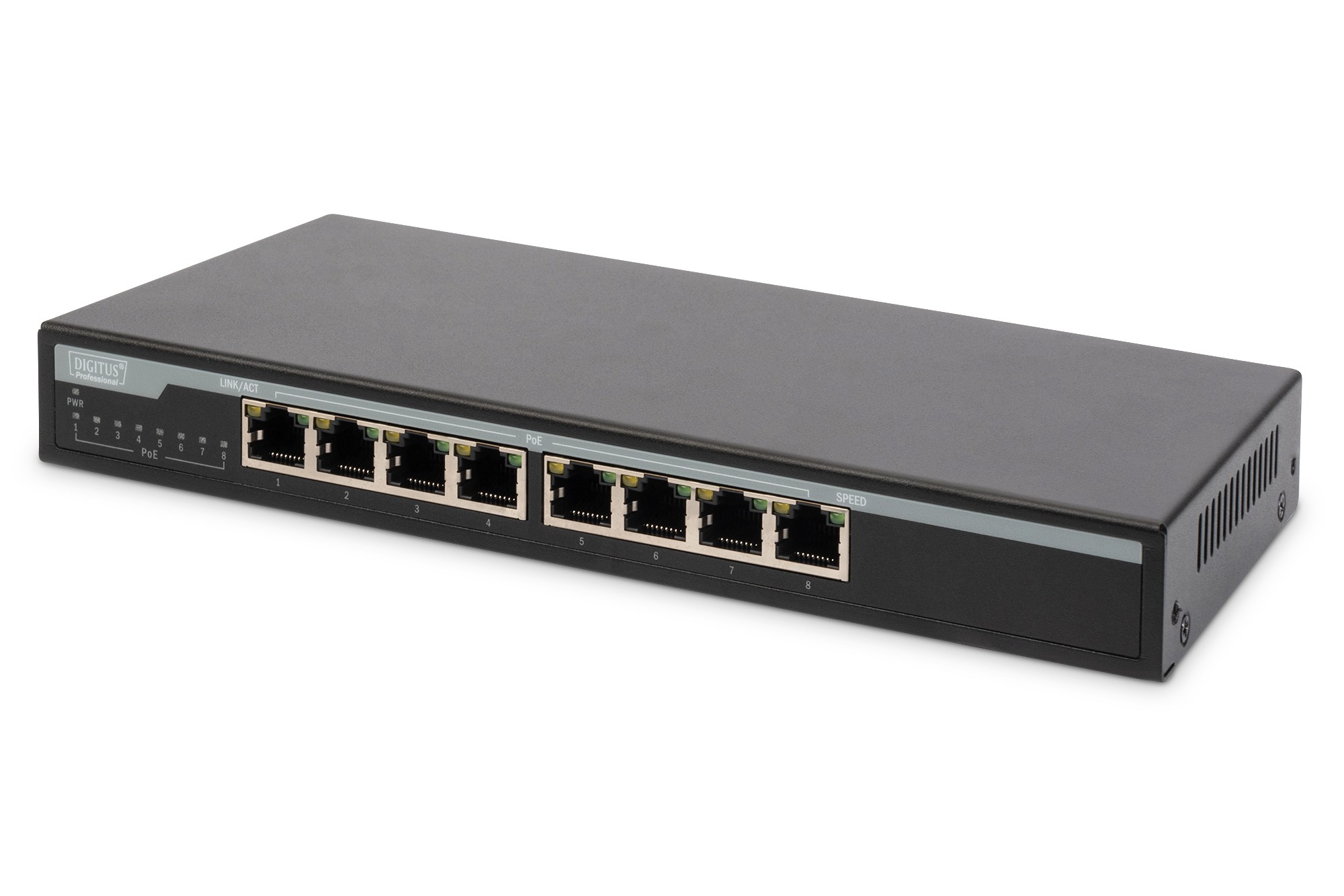 DN-95340  Switch  8 Ports Gigabit POE,135W  Digitus