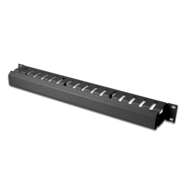 DN-97617  EE209  Panel de gestión de cables 1U,tipo Jaula con Tapa Negro