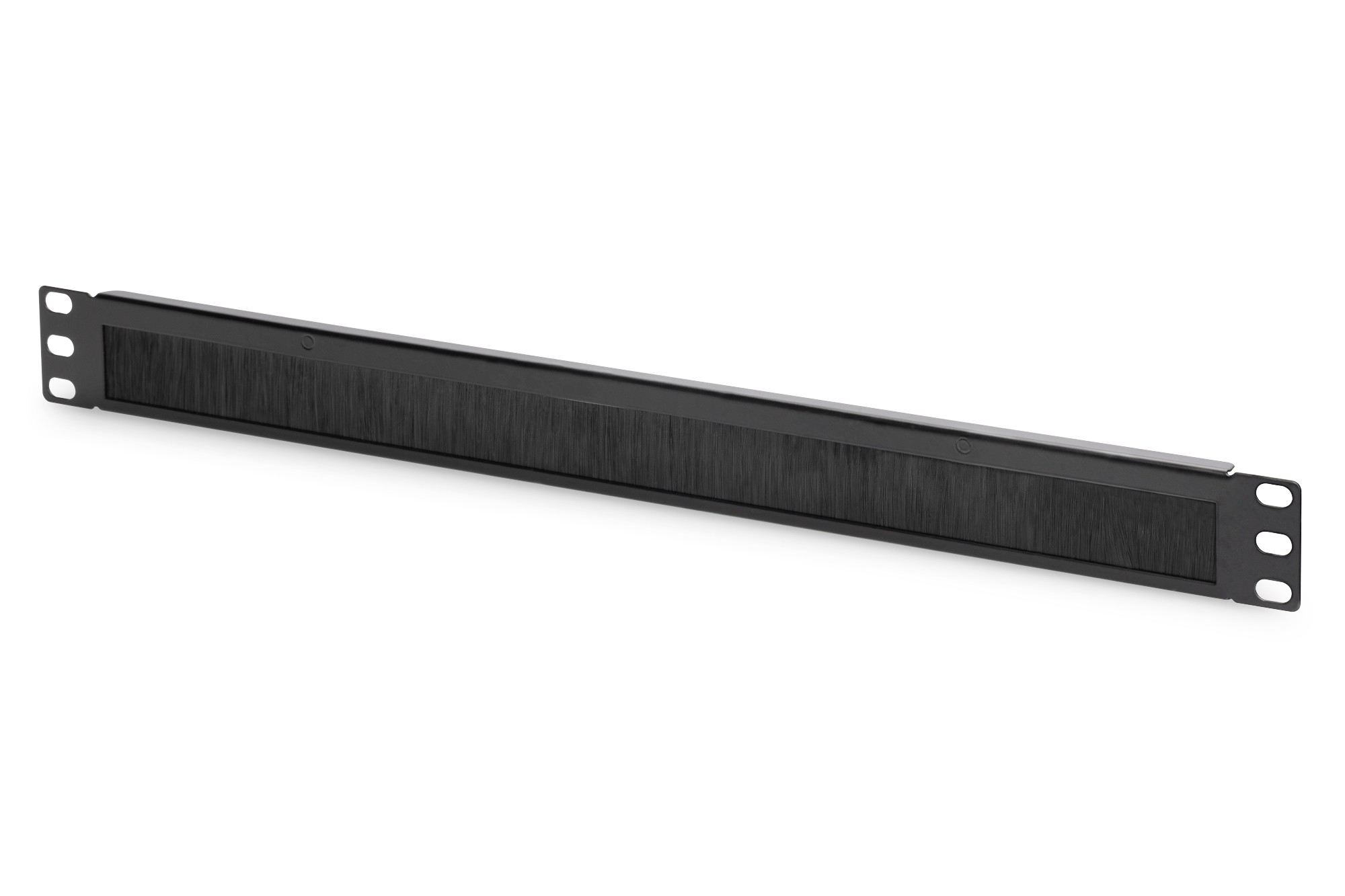 DN-97661  Panel de gestión de cables 1U, Cepillo Negro Digitus
