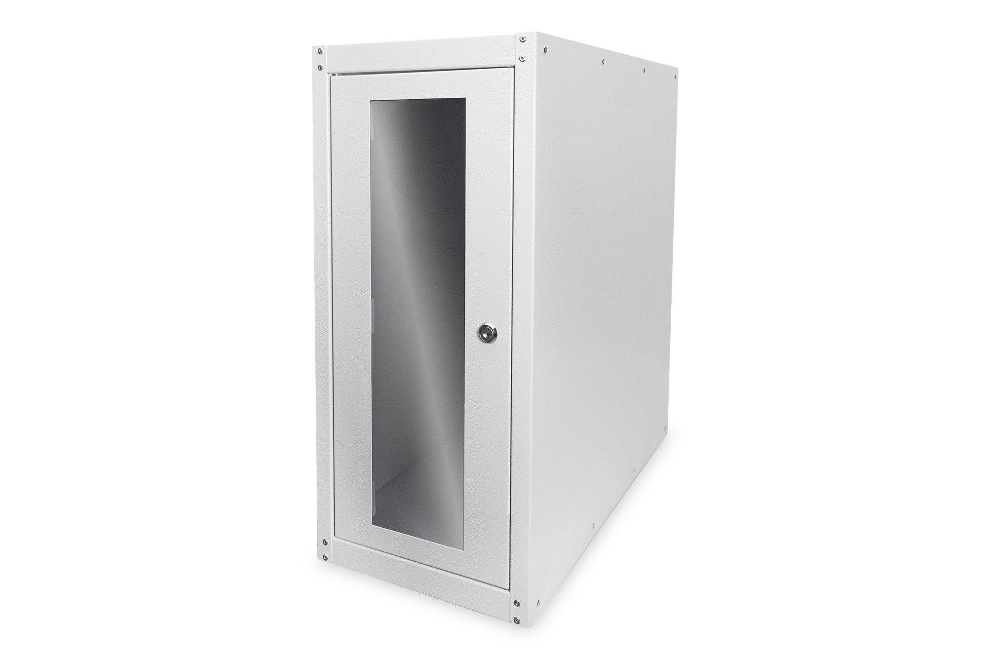 DN-CC 9001  Armario para ordenador con rendijas de ventilaci&oacute;n y ruedas   Medidas Interiores 583x246x600mm Gris Digitus