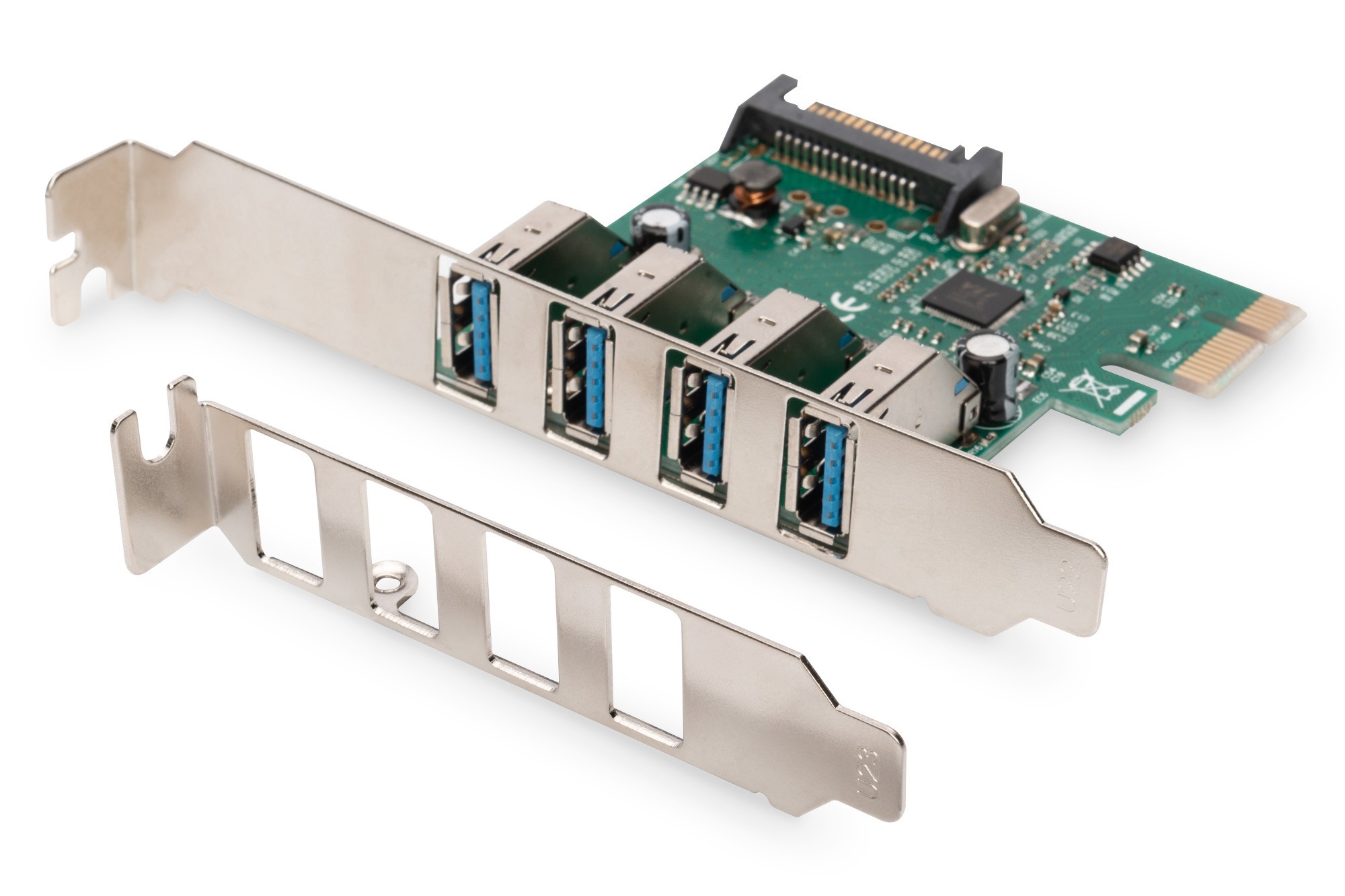 DS-30221-1  Tarjeta  PCIe 4 puertos USB 3.0 DIGITUS