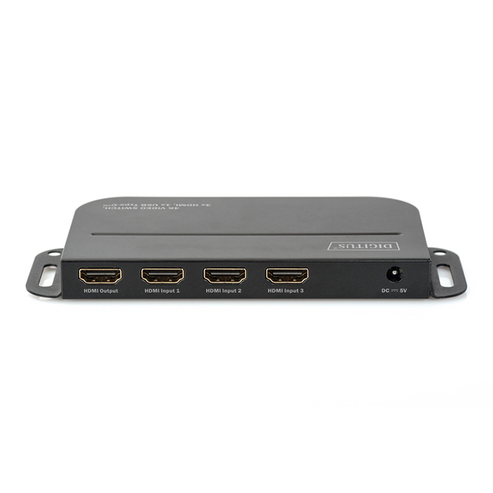 DS-45321  Conmutador 4x1 HDMI  4x1 4K 60Hz 3xHDMI + 1xUSB-C Digtitus ** Ultimas Unidades ****