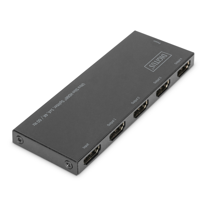 DS-45323  Splitter HDMI  4 puertos 4K Ultra HD 60Hz Ultra Slim