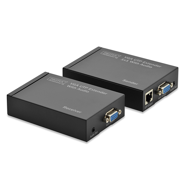 DS-53400  Kit Extender 300 metros VGA sobre Cat. 5e/6 con Audio (300 m) DIGITUS