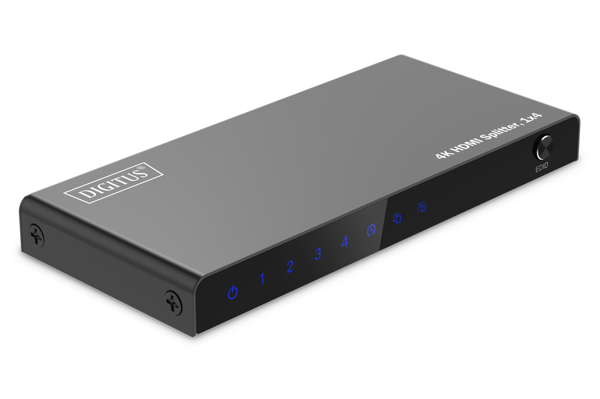 DS-55337  Splitter HDMI  4 puertos 4K Ultra HD 60Hz HDCP 2.3, EDID Control