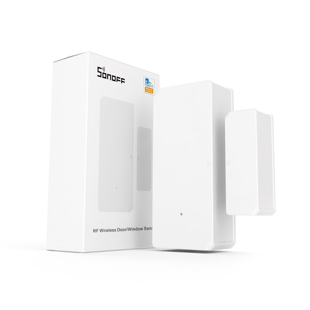 DW2-RF  Sonoff DW2 RF Wi-Fi wireless 433Mhz Sensor puertas y ventanas