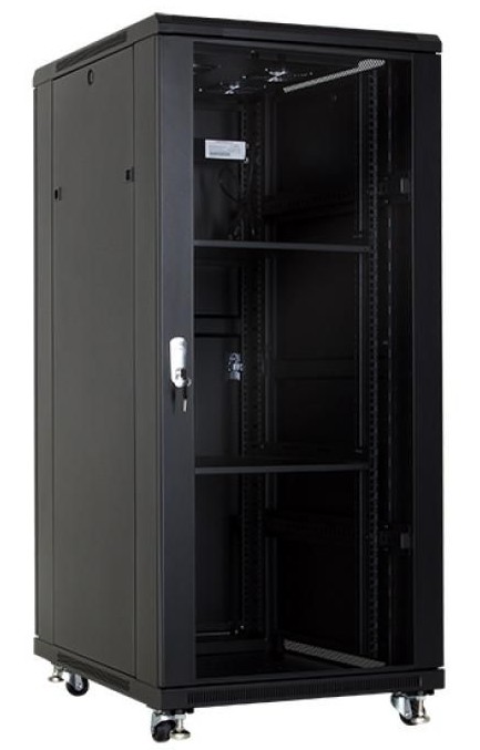 EB018I  ARMARIO SUELO 19" 27U 600x600 NEGRO Cablecom 27U EB018I 600X600 **Ultimas Unidades****
