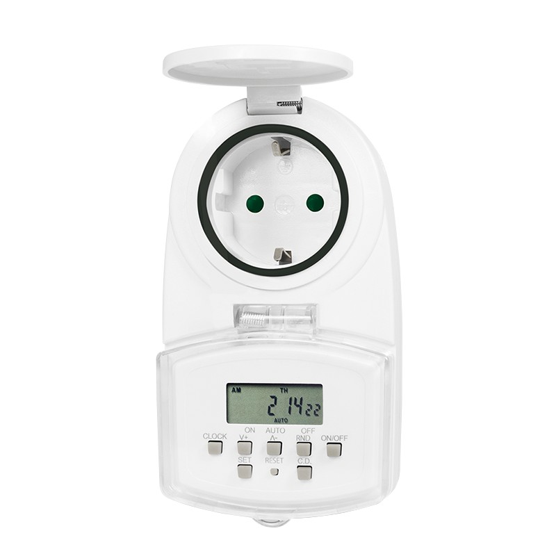 ET0008  Programador eléctrico Digital IP44 Exterior Logilink