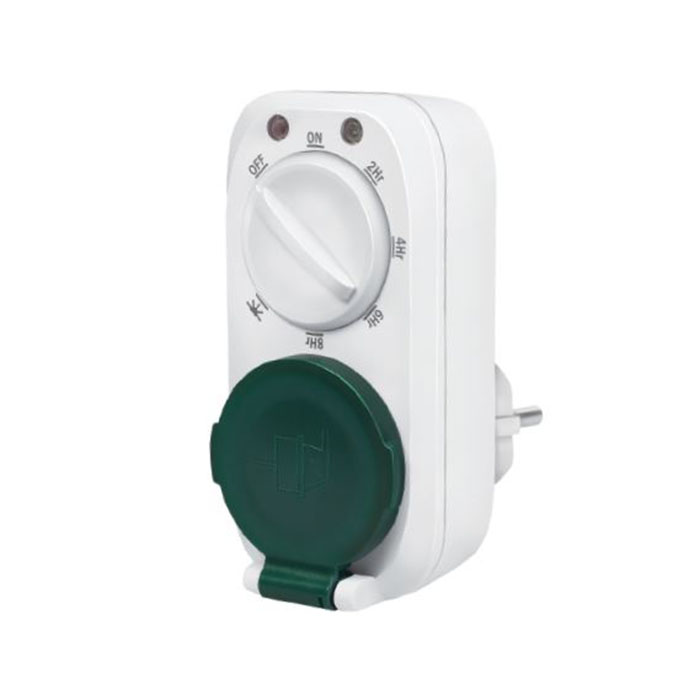 ET0013  Programador electrico con sensor de dia/noche 7 modos/ajustes diferentes, protección IP44 para exteriores Logilink