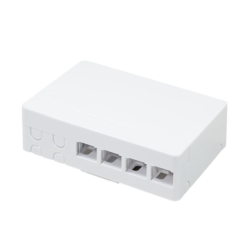 FB1002  Caja de conexión Indoor FTTH para 4 Fibras SC-S o LC-D,