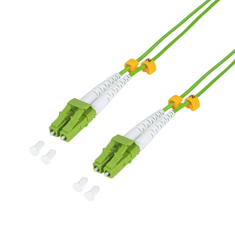 FP5LC15  Cable/latiguillo/jumper de fibra óptica LC a LC MM, OM5, 50/125 µ, Duplex  15m