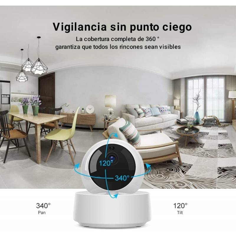 GK-200MP2-B  Sonoff Camara Vigilancia IP-WiFi Interior Sin Alimentador Electrico. Sonoff