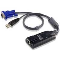 KA7170  Adaptador KVM VGA USB con compatibilidad de vídeo compuesto