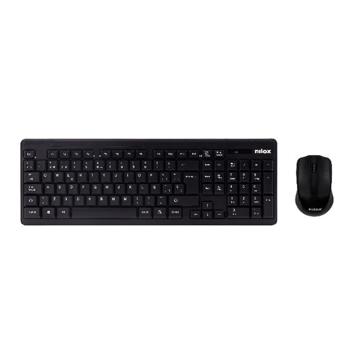 KB-8000X  Teclado + Raton  Wireless KB-8000X Negro Nilox