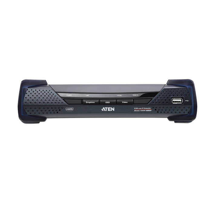 KE8950R  Receptor KVM por IP HDMI 4K single display USB
