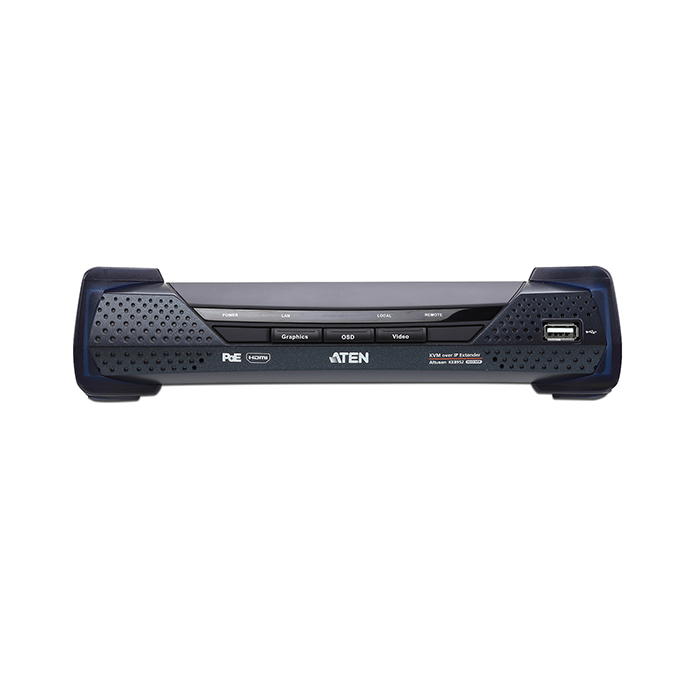 KE8952R  RECEPTOR KVM POR IP HDMI 4K SINGLE DISPLAY CON PoE