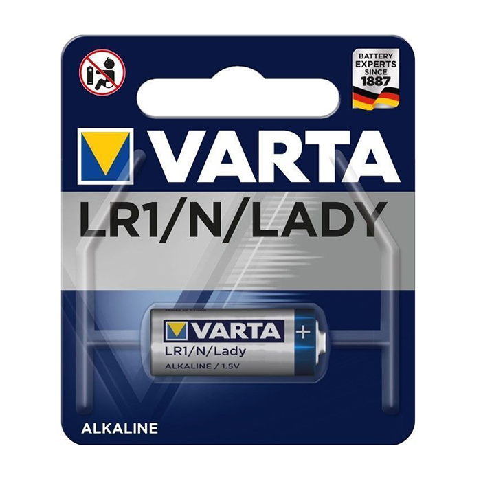 LR1-N 4901  Pila Alcalina   LR01 1,5V   1 x Blister   VARTA Professional Electronics