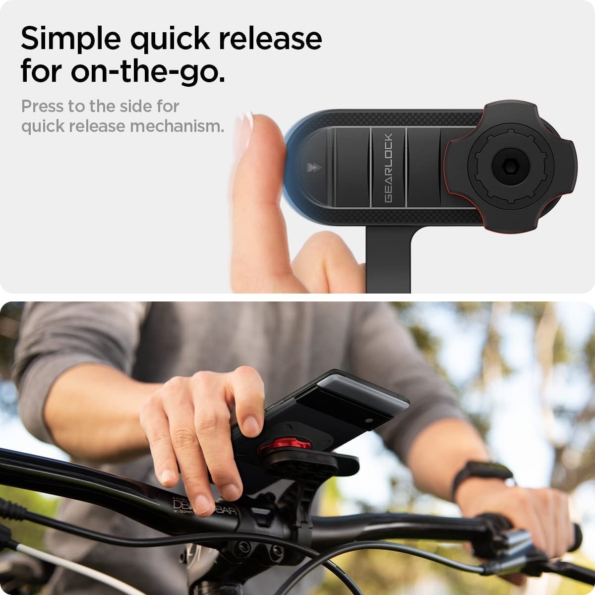 MF100  SPIGEN GEARLOCK MF100 OUT FRONT BIKE MOUNT