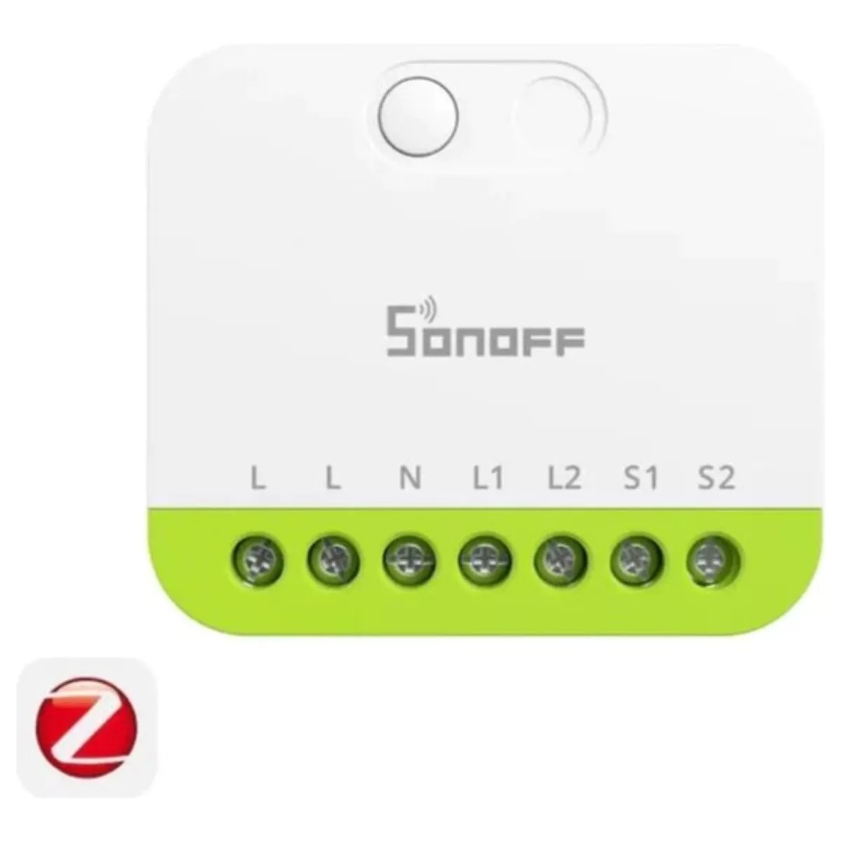 MINI-ZB2GS  Sonoff MINI-ZB 2GS - Interruptor inteligente para automatizaci&oacute;n Zigbee 3.0