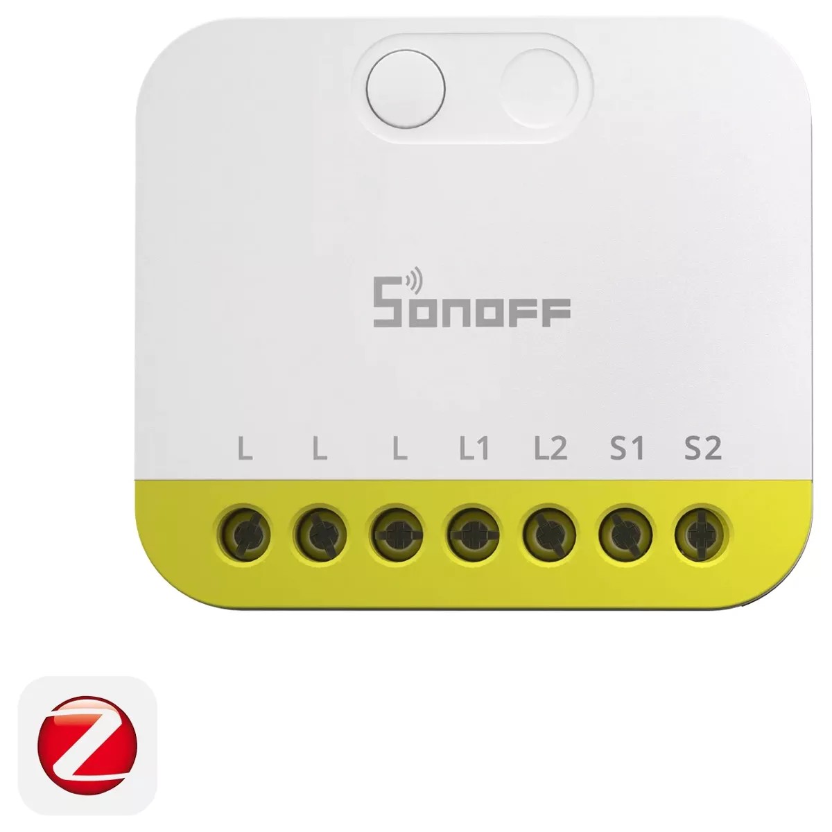 MINI-ZB2GS-L  Sonoff MINI-ZB2GS-L - Interruptor inteligente para automatizaci&oacute;n Zigbee 3.0 (funciona sin cable neutro)