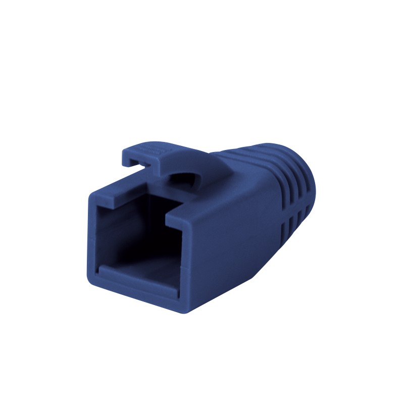 MP0035B  Capuchón RJ45 Azul Ø8mm LOGILINK  (PRECIO 50 UNIDADES )