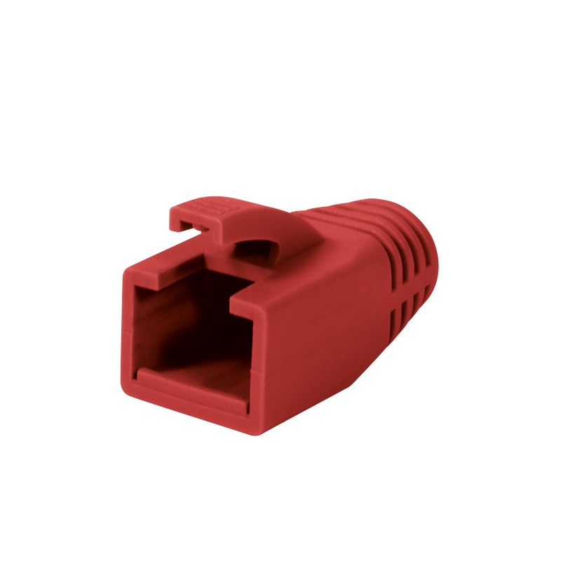 MP0035R  Capuchón RJ45 Rojo Ø8mm LOGILINK  (PRECIO 50 UNIDADES )