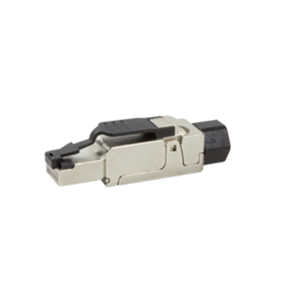 MP0040  Conector de campo RJ45 Cat.6A, STP, manguito de protección PrimeLine Logilink