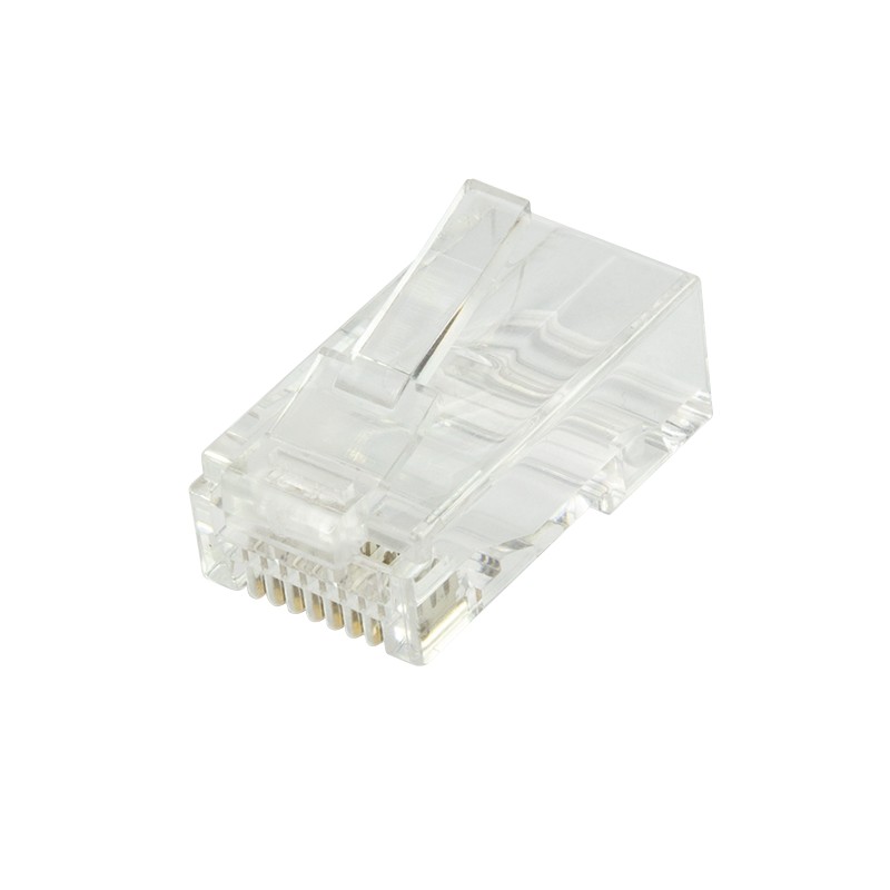 MP0071  Conector modular Cat 6A RJ45 M UTP ( precio de 1 bolsa de 50 unidades )