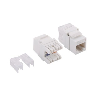 NK4005  Conector Hembra KeyStone Cat 6 No apantallado  Blanco 16mm