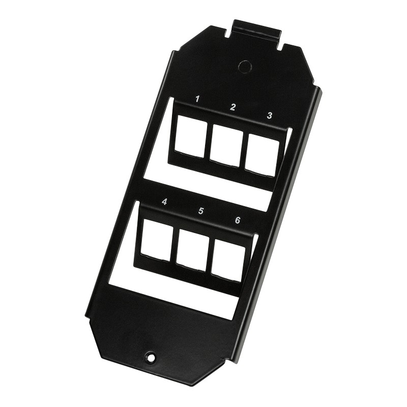 NK4060  Modulo para cajas de suelo para 2x3  6 Modulos Keystone Logilink sistema de 165 mm