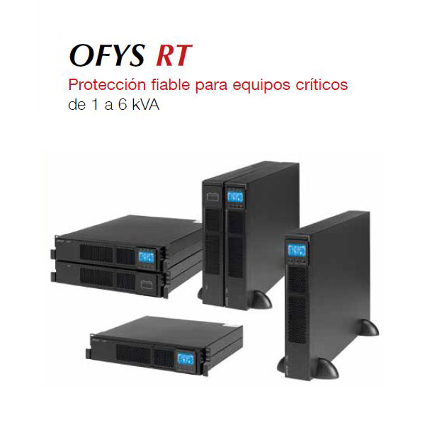 OFYS-RT-U06X-K  SAI   6000VA 6000W Online SOCOMEC OFYS RT