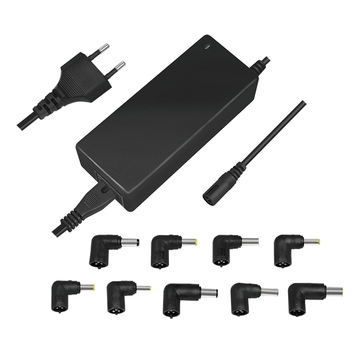 PA0215  Cargador Portatil   90W 9 puntas  Blister Logilink