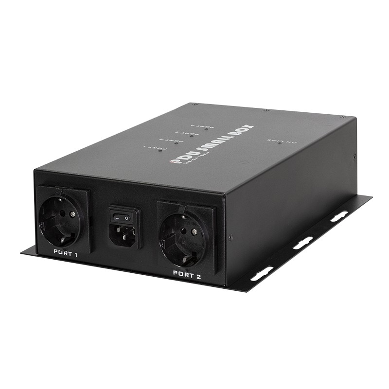 PDU4S01  Caja de control PDU IP inteligente, 4 vías, control de energía TCP/IP, SNMP