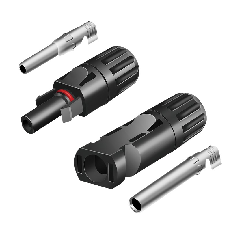 PHC0300  Juego de conectores solares MC4 M/H para cables solares de 2,5, 4 y 6 mm²  Logilink