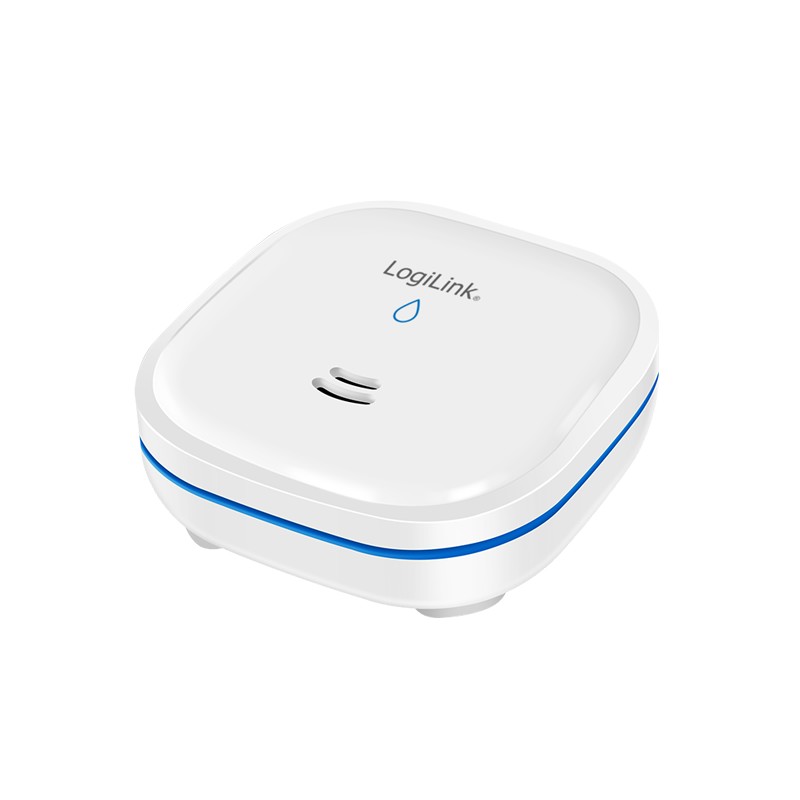 SC0122  Sensor de Fugas de Agua (Alarma) con bater&iacute;a incorporada, autonom&iacute;a de hasta 10 a&ntilde;os, Volumen: >85, IP65  blanco