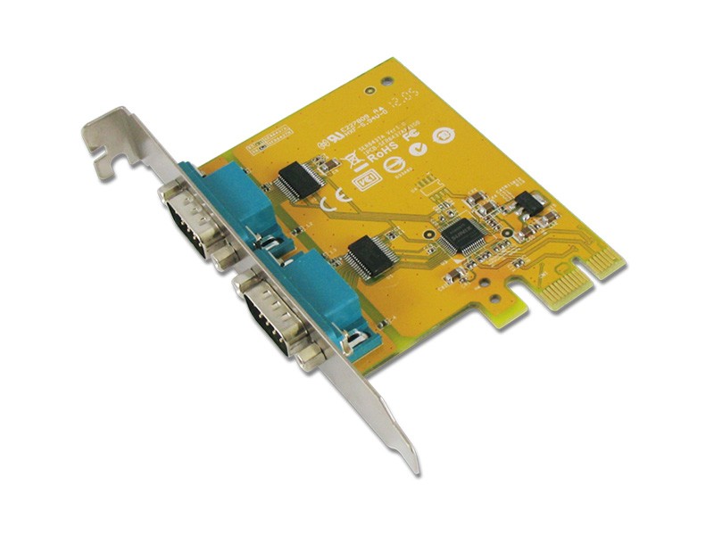 SER6437A  Tarjeta PCI Expres  2 Puertos RS-232 , Sunix