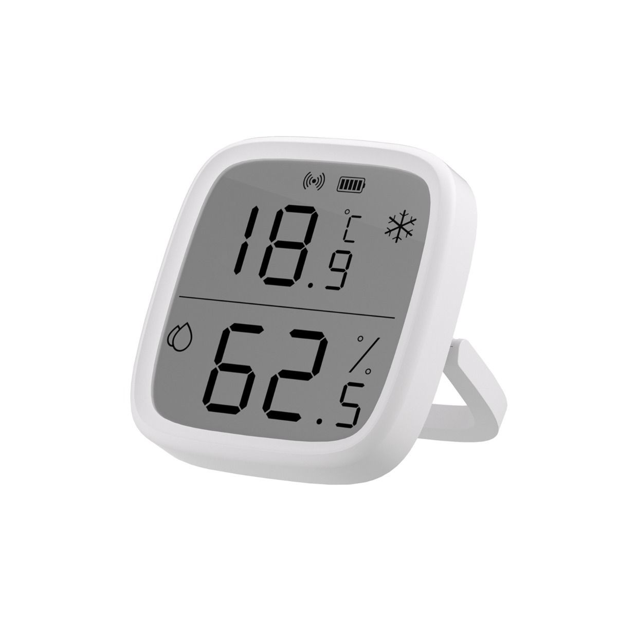 SNZB-02D  SONOFF SNZB-02D Zigbee LCD Sensor Inteligente de Temperatura y Humedad,Termómetro Higrometro Digital para Interior,Compatible Al