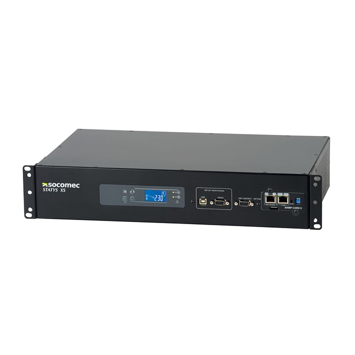 STATYS-XS-32A  Sistema de transferencia Automatica 32A 2U Rack