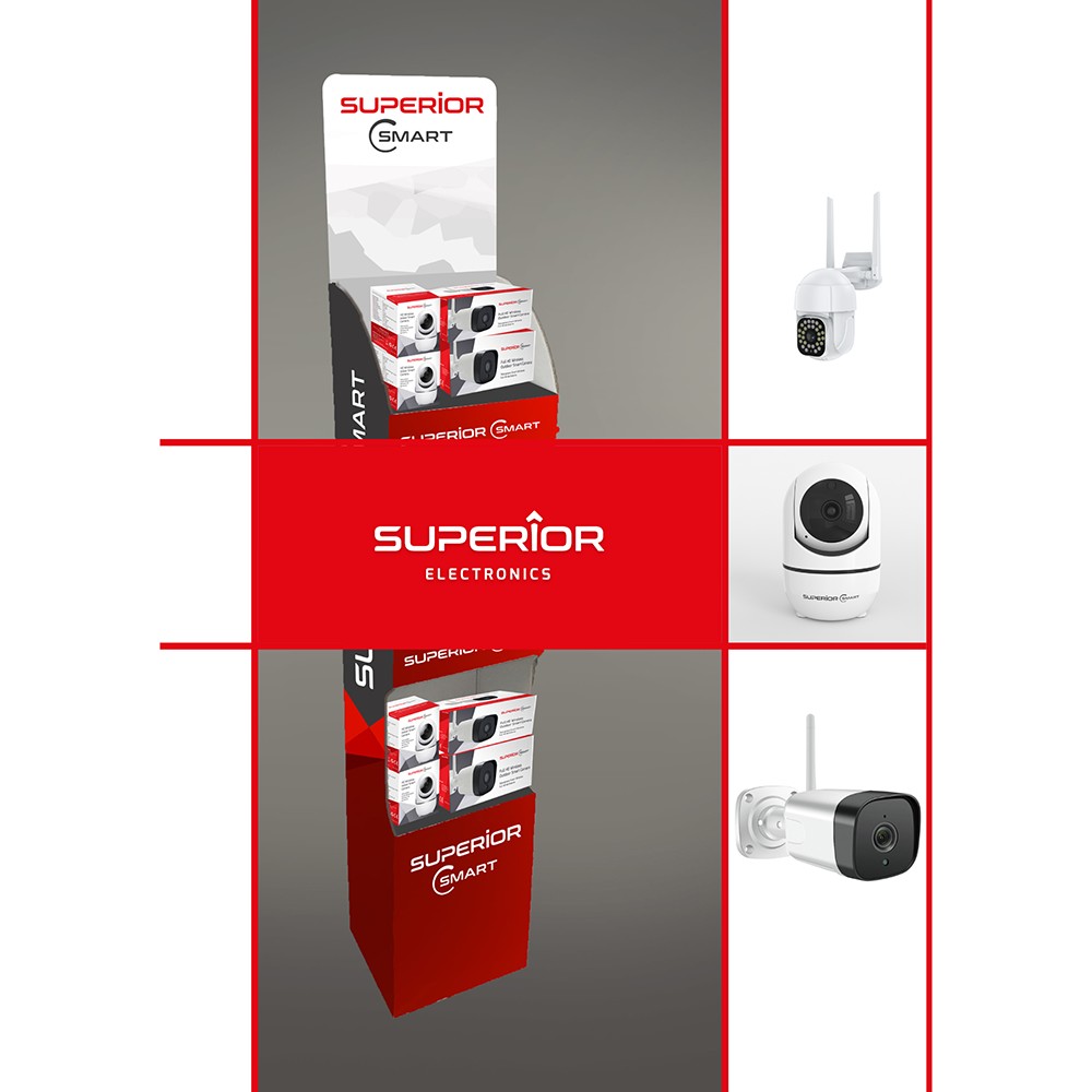 SUPESB004  Expositor de Suelo "Superior Smart"