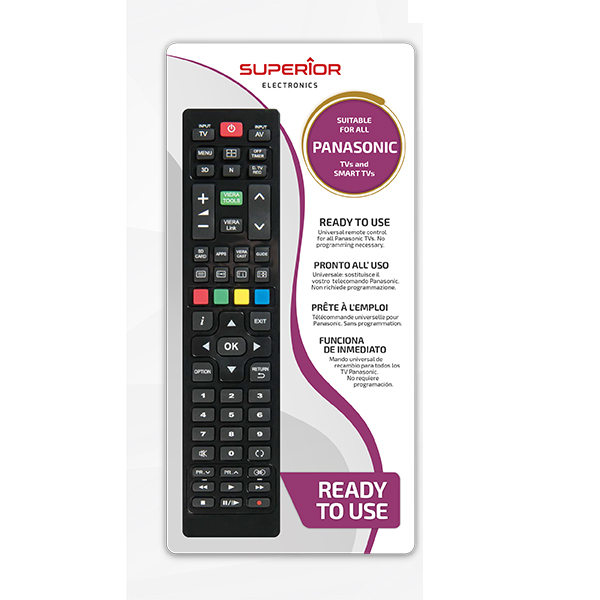 SUPTRB003  Mando para TV  PANASONIC Smart Superior