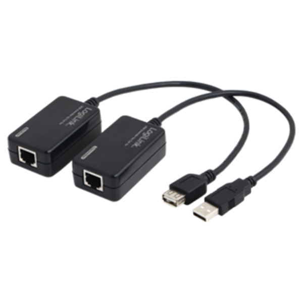 UA0021D  Amplificador USB de  60m USB 1.1 sobre Cat. 5e/6 Logilink