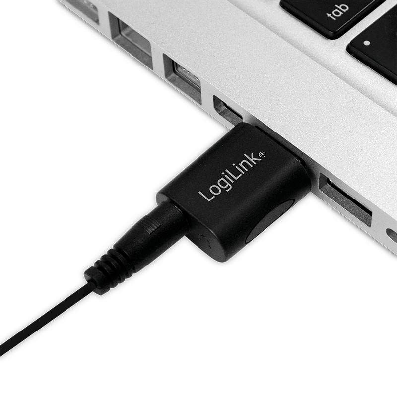 UA0299  Mini Tarjeta  USB a Audio con jack 3,5" TRRS (4-Pin)