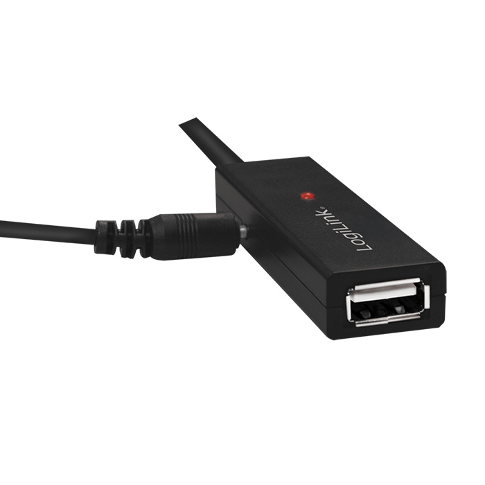 UA0326  Amplificador USB de  20m USB 2.0 Activo USB-C-Macho a USB-A-Hembra ** Ultimas unidades ****